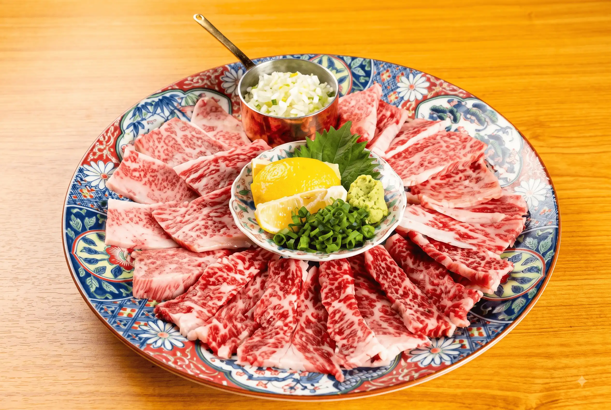 喜どや和牛カルビ盛合せ