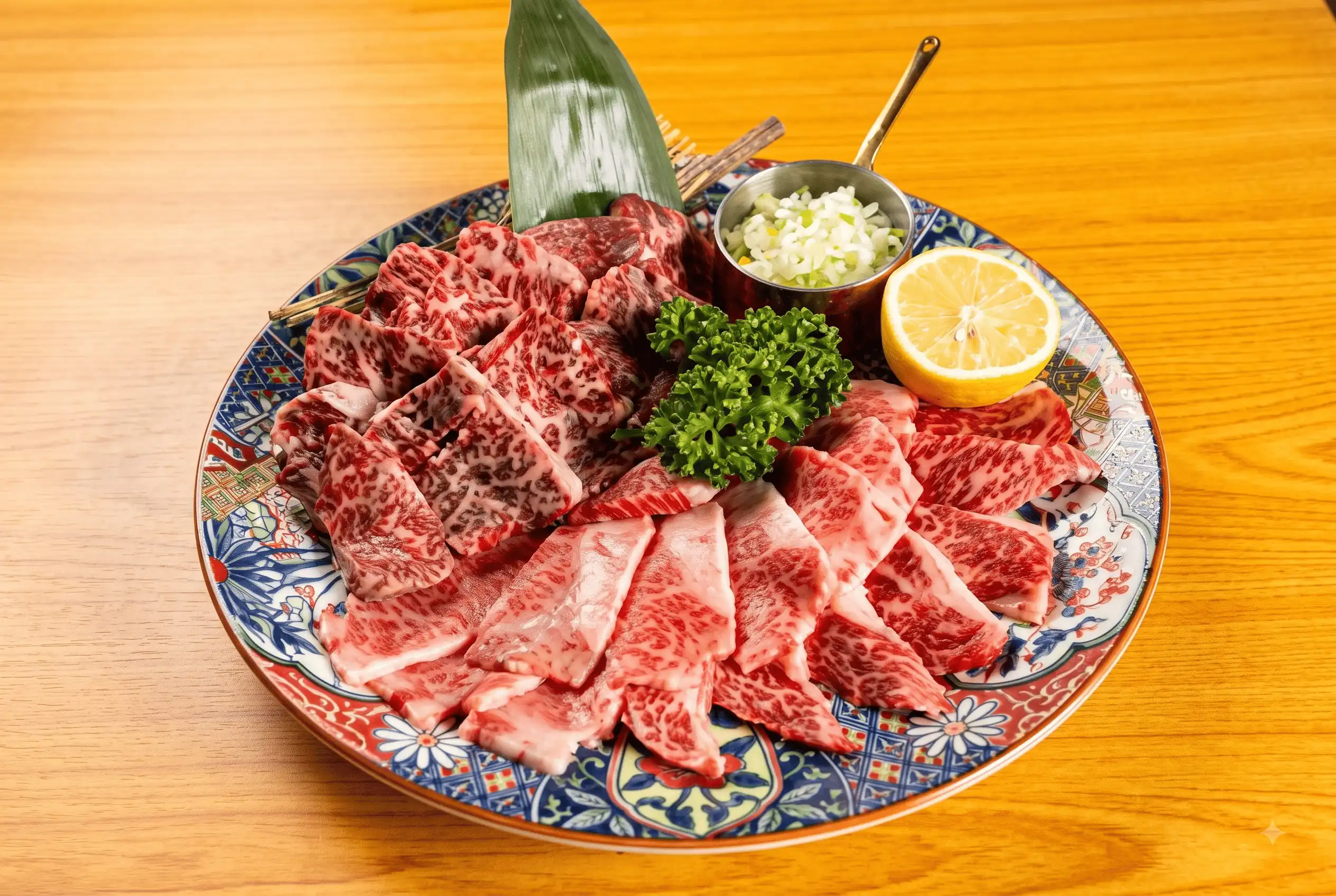 和牛カルビ&ハラミ盛合せ